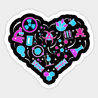 Love Biology Sticker